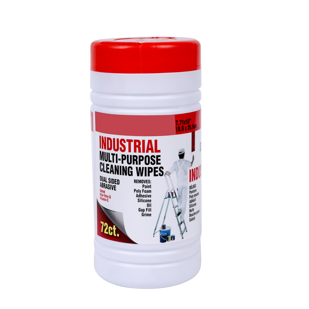 Perforated High-strength Industrial Wipes Tub 72