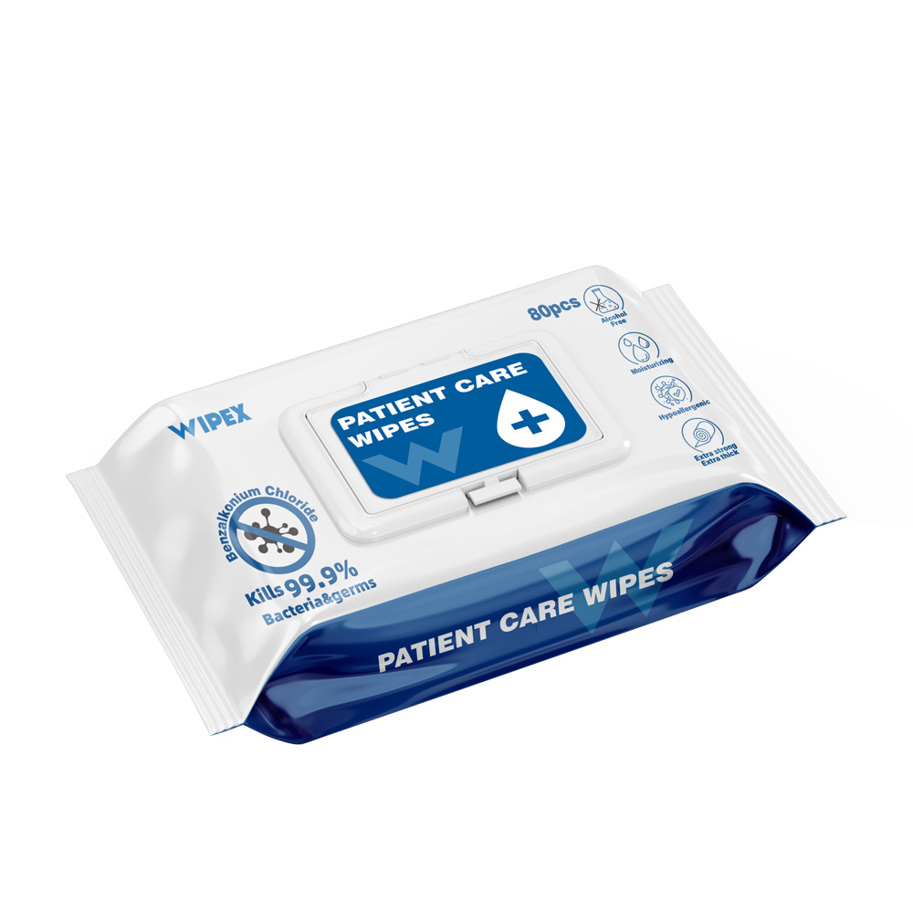 Disinfecting Patient Care Wipes Pack 80