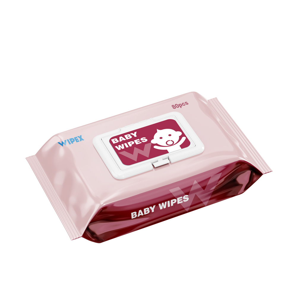 sensitive skin Hand Mouth Baby Wipes Pack 80
