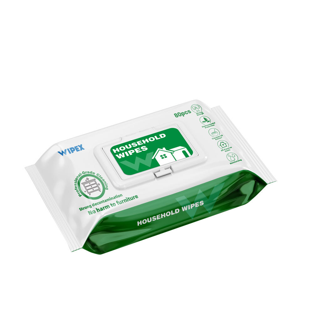 Professional-grade Cleaning Household Wipes Pack 80